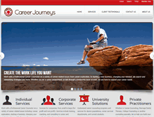 Tablet Screenshot of careerjourneys.net